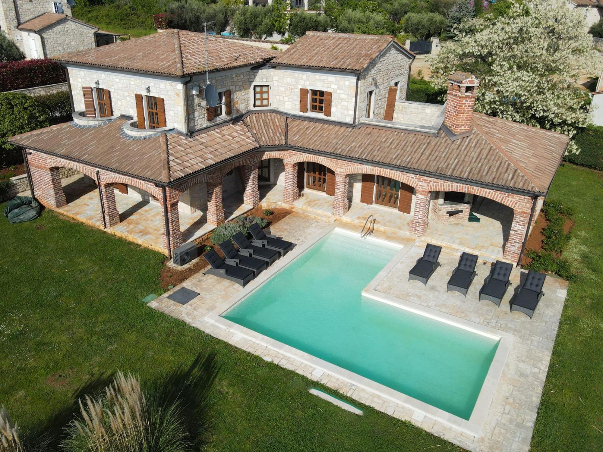 Theblueview Villas Near Porec Sveti Lovreč Pazenatički Exteriör bild