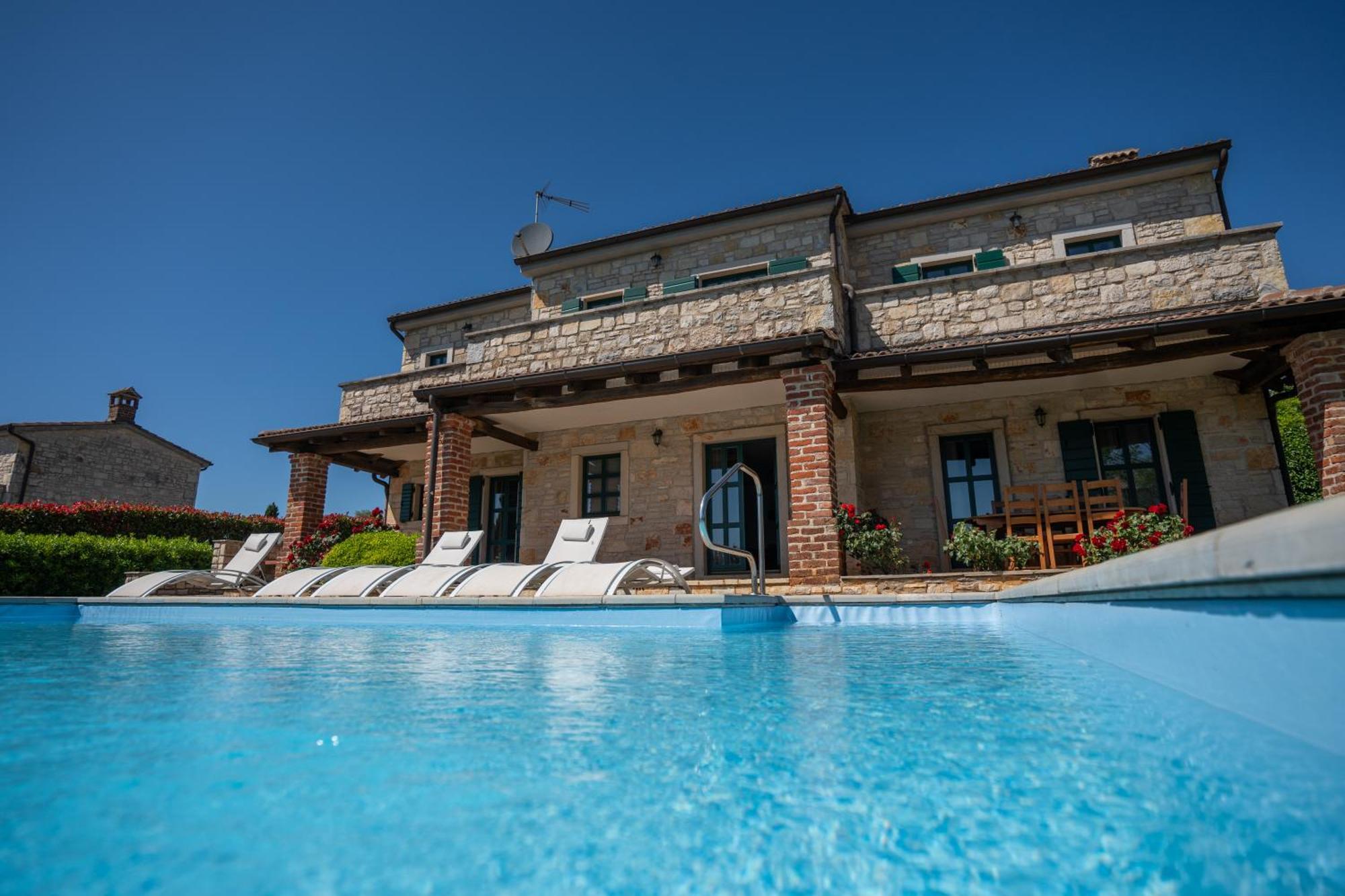 Theblueview Villas Near Porec Sveti Lovreč Pazenatički Exteriör bild