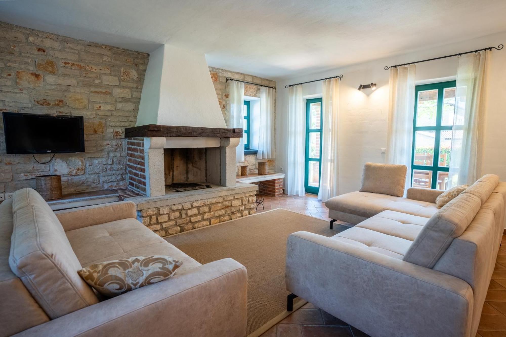Theblueview Villas Near Porec Sveti Lovreč Pazenatički Exteriör bild