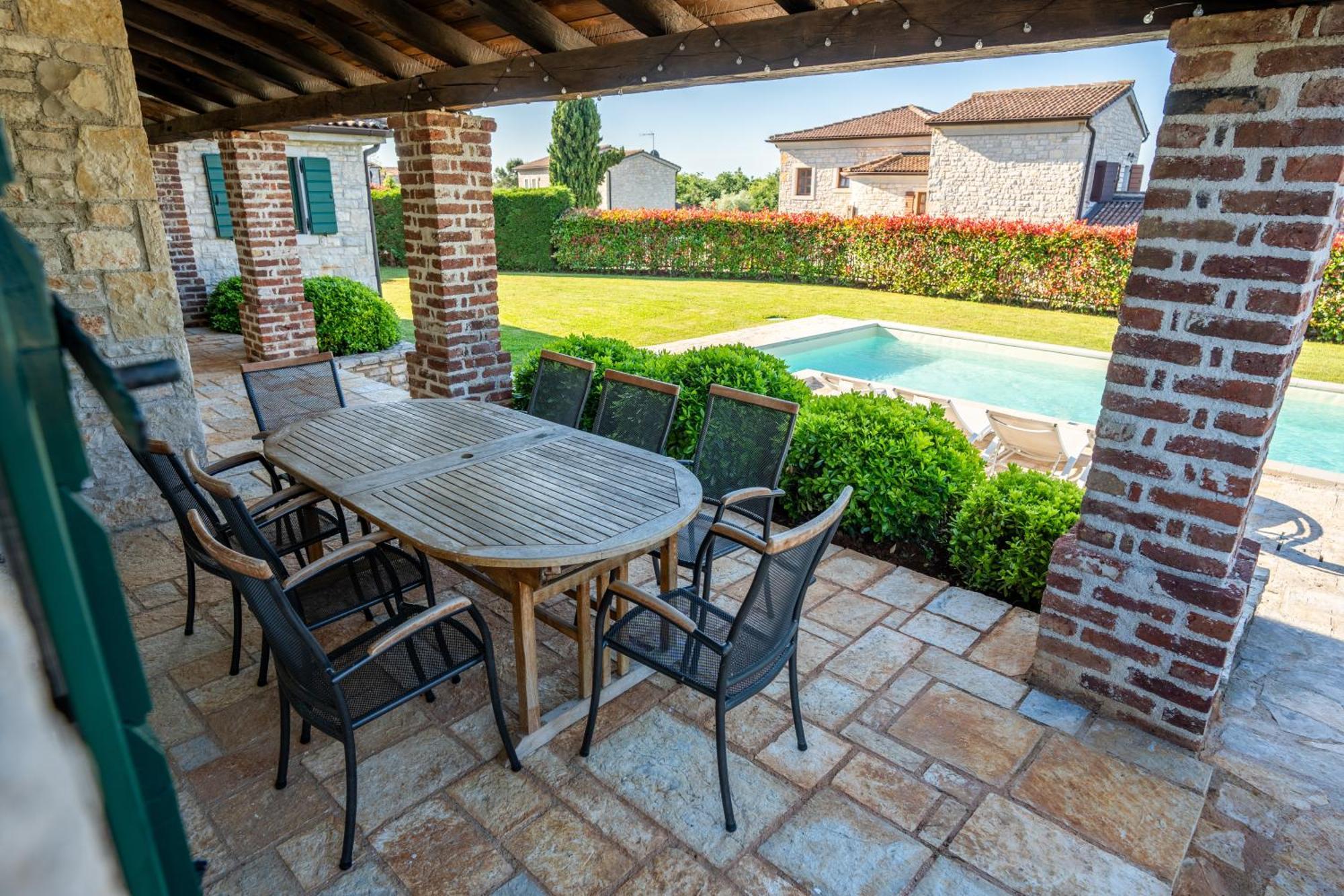 Theblueview Villas Near Porec Sveti Lovreč Pazenatički Exteriör bild